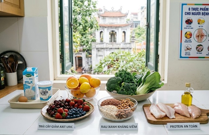 Thực đơn bữa sáng 7 ngày tham khảo cho người bệnh gout - Ảnh 1.