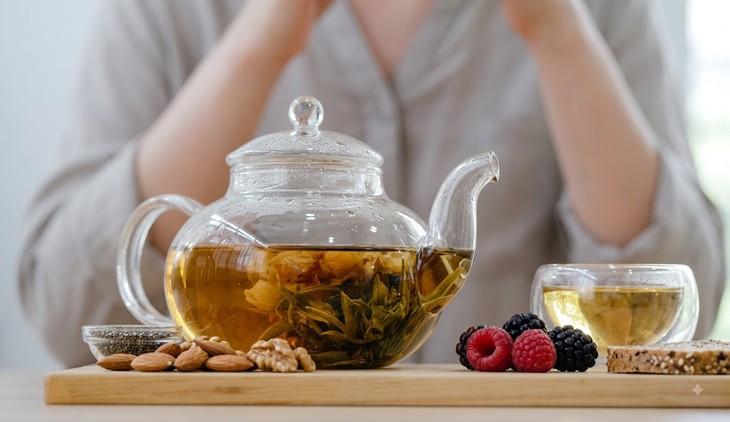 8 loại trà tự nhiên hỗ trợ giảm cân và duy trì vóc dáng hiệu quả - Ảnh 1.