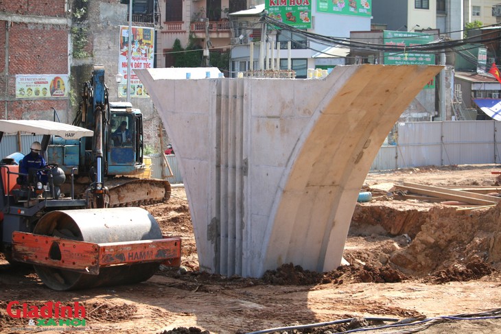 Hà Nội tăng tốc thi công Vành đai 1 Hoàng cầu - Voi Phục trước hạn 2 / 9 - Ảnh 8.