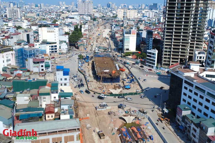 Hà Nội tăng tốc thi công Vành đai 1 Hoàng cầu - Voi Phục trước hạn 2 / 9 - Ảnh 10.