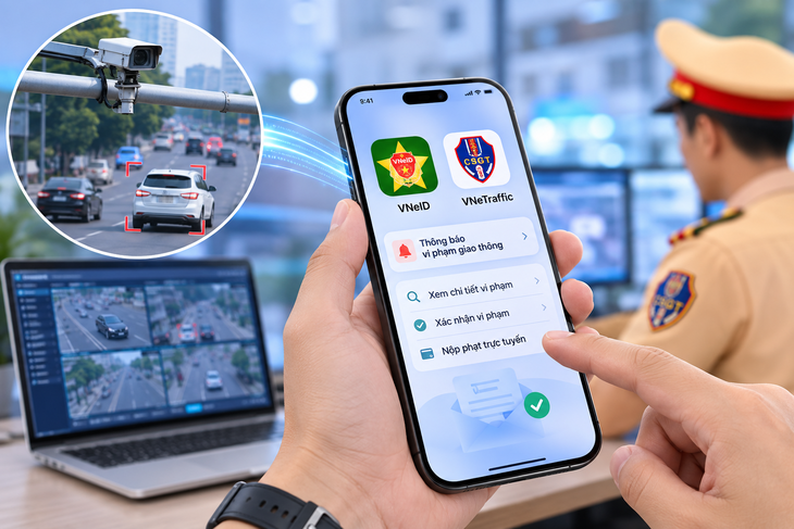 Phạt nguội sắp được xử lý ngay trên VNeID, VNeTraffic? - Ảnh 1.