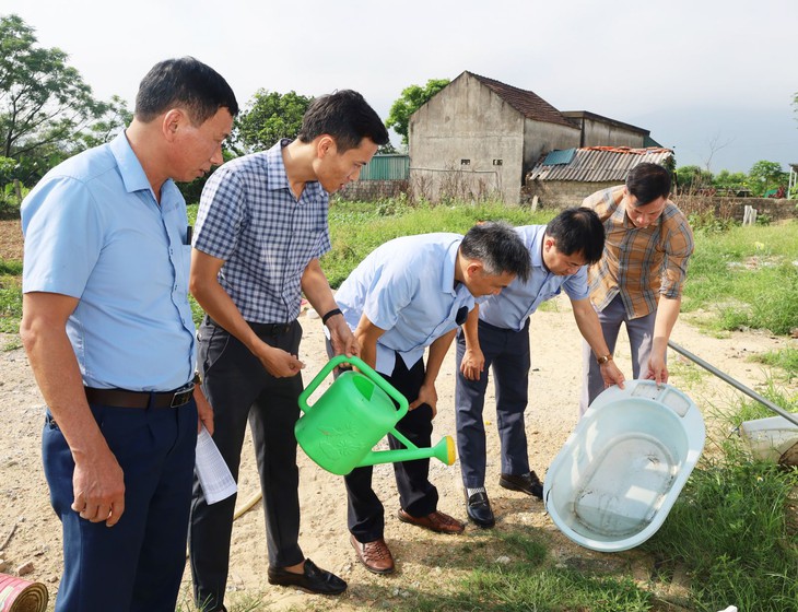 Kết thúc ổ dịch sốt xuất huyết ở Hà Tĩnh - Ảnh 1.