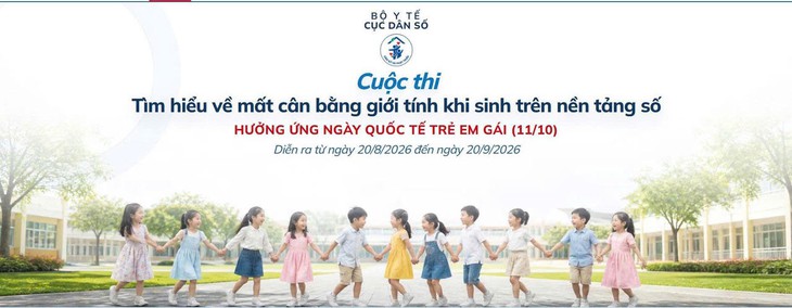 Phát động cuộc thi trực tuyến tìm hiểu về mất cân bằng giới tính khi sinh - Ảnh 2.