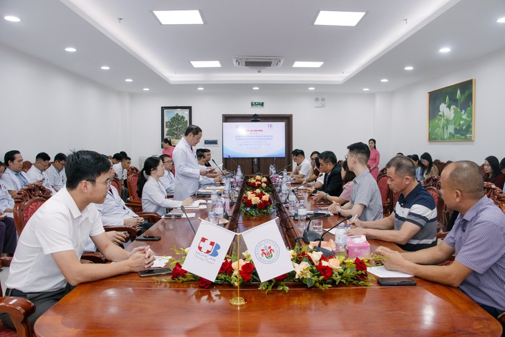 Bệnh viện Ung bướu Nghệ An tăng kết nối quốc tế, nâng cao chuyên môn - Ảnh 1.