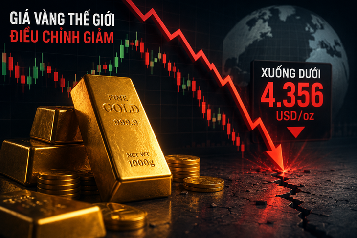 Giá vàng thế giới sáng 14/8 chịu áp lực điều chỉnh - Ảnh 1.