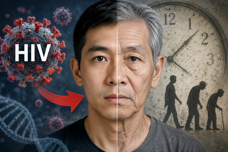 Tác động của HIV lên quá trình lão hóa - Ảnh 1.