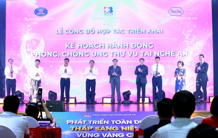 Nghệ An hợp tác đưa Kế hoạch Quốc gia về ung thư vú vào thực tiễn- Ảnh 1.
