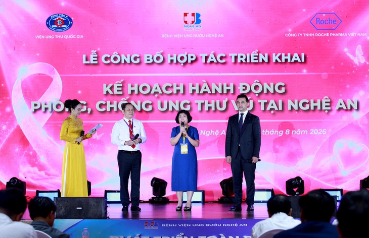 Nghệ An hợp tác đưa Kế hoạch Quốc gia về ung thư vú vào thực tiễn- Ảnh 2.