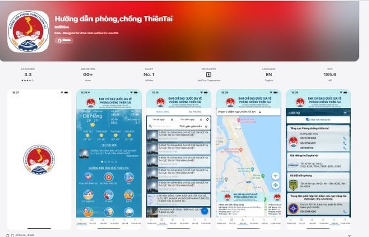 Ra mắt ứng dụng Hướng dẫn phòng chống thiên tai cho người dân- Ảnh 1.