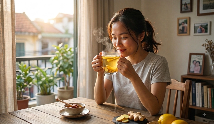 5 sai lầm khi uống nước chanh gừng giảm cân khiến mỡ bụng mãi không giảm - Ảnh 1.