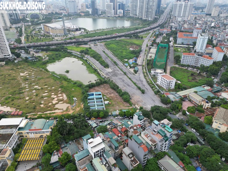 Hiện trạng đường nối ra Phạm Hùng hơn 9 năm vẫn dang dở- Ảnh 1.