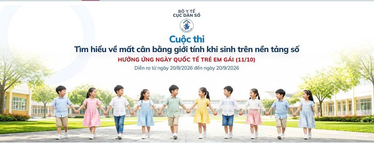 Phát động cuộc thi trực tuyến tìm hiểu về mất cân bằng giới tính khi sinh - Ảnh 2.