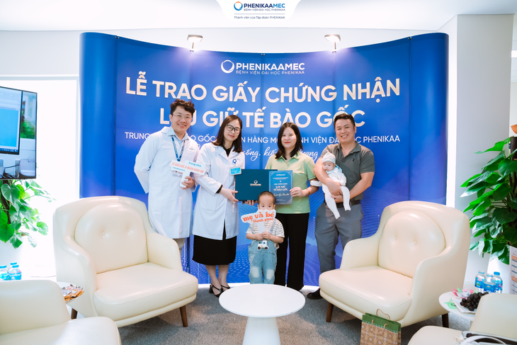 PhenikaaMec triển khai gói lưu giữ tế bào gốc từ máu và mô dây rốn- Ảnh 1.