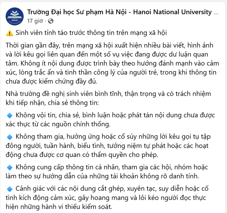Hàng loạt trường đại học phát cảnh báo tới sinh viên- Ảnh 3.