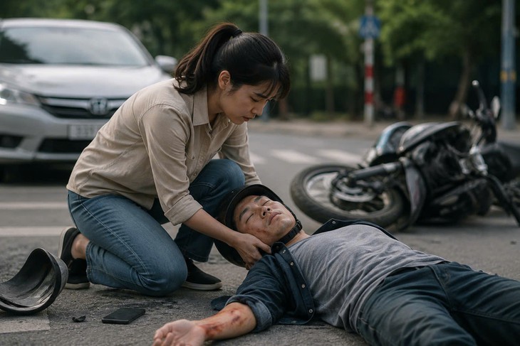 Cứu người tai nạn nhưng làm nặng thêm thương tích: Người cứu có phải bồi thường?- Ảnh 1.