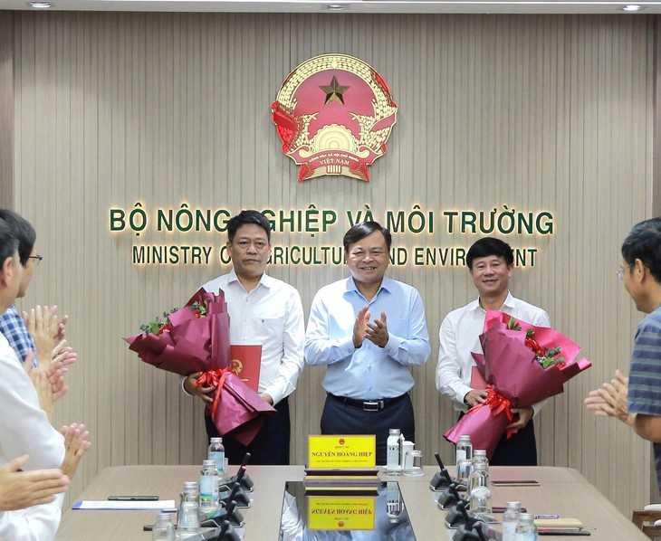 Bộ Nông nghiệp và Môi trường điều động, bổ nhiệm một số cán bộ- Ảnh 1.
