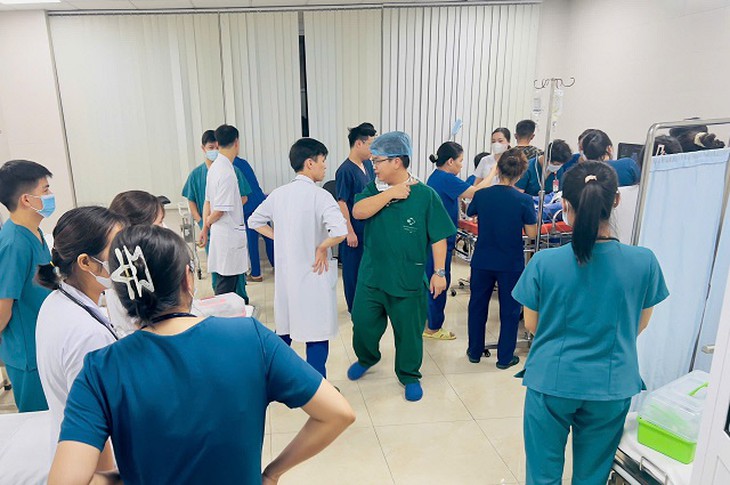 Báo động đỏ cứu bệnh nhân chửa ngoài tử cung vỡ, mất hơn 2 lít máu- Ảnh 1.