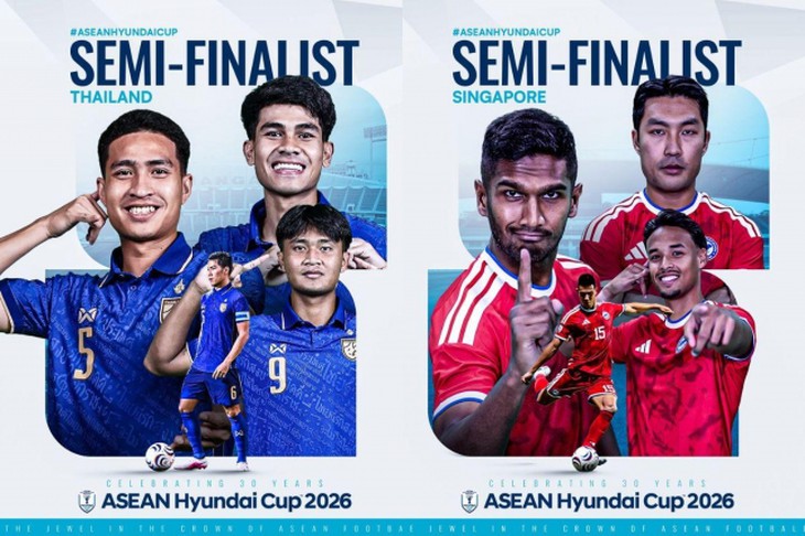 Lịch thi đấu bóng đá hôm nay ngày 18/8-19/8: Thái Lan vs Singapore - Bán kết ASEAN Cup 2026 - Ảnh 1.