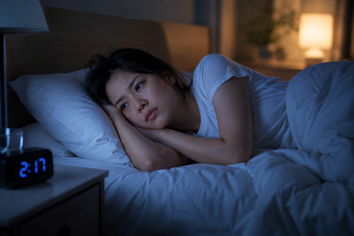 Cách làm dịu tâm trí để dễ ngủ và ngừng suy nghĩ miên man - Ảnh 1.