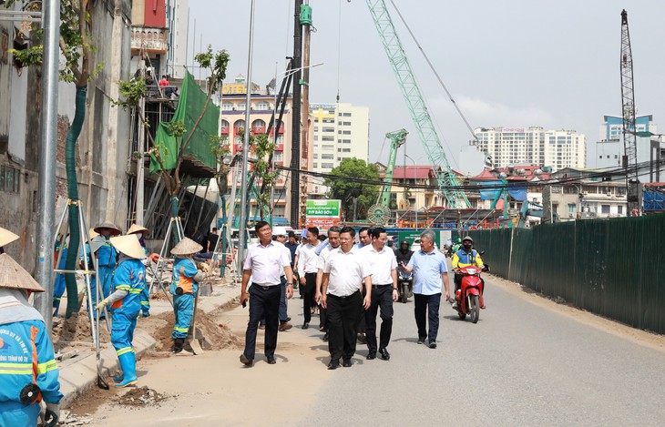 Vành đai 1 Hoàng Cầu - Voi Phục sẽ thông xe kỹ thuật trước Quốc khánh 2/9 - Ảnh 1.
