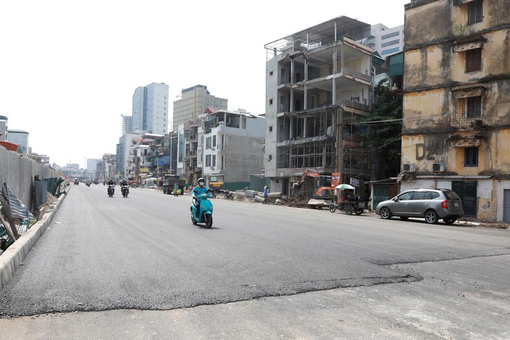 Vành đai 1 Hoàng Cầu - Voi Phục sẽ thông xe kỹ thuật trước Quốc khánh 2/9 - Ảnh 2.