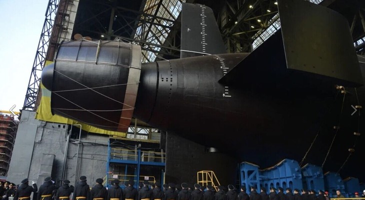 Điểm đặc biệt ở tàu ngầm Khabarovsk mang ngư lôi Poseidon của Nga- Ảnh 1.