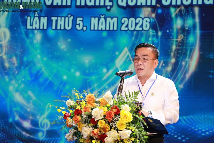 Liên hoan Văn nghệ quần chúng ngành Y tế lần thứ V: Lan tỏa giá trị nhân văn của ngành Y tế - Ảnh 3.