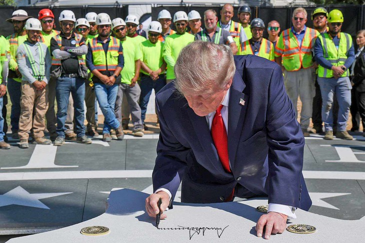Tổng thống Trump hé lộ kế hoạch đại tu hàng trăm triệu USD đối với Nhà Trắng - Ảnh 2.