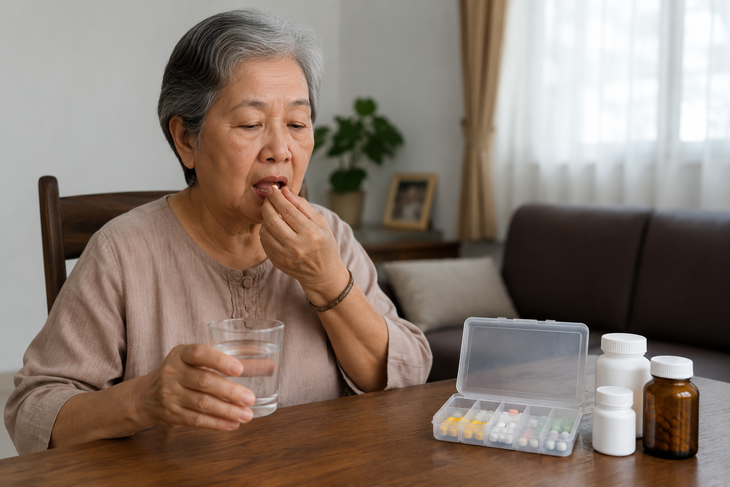 Uống thuốc đúng giờ quan trọng thế nào trong điều trị bệnh mạn tính? - Ảnh 1.