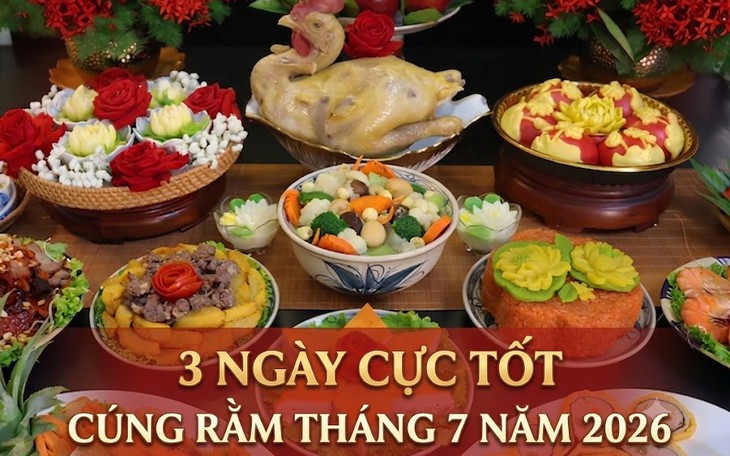 Mâm cúng Rằm tháng 7 năm 2026 đầy đủ gồm những gì để trọn lễ, đủ tâm? - Ảnh 1.