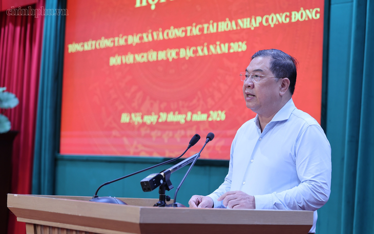 Phó Thủ tướng: Đặc xá phải gắn kết chặt chẽ với tái hòa nhập cộng đồng - Ảnh 1.