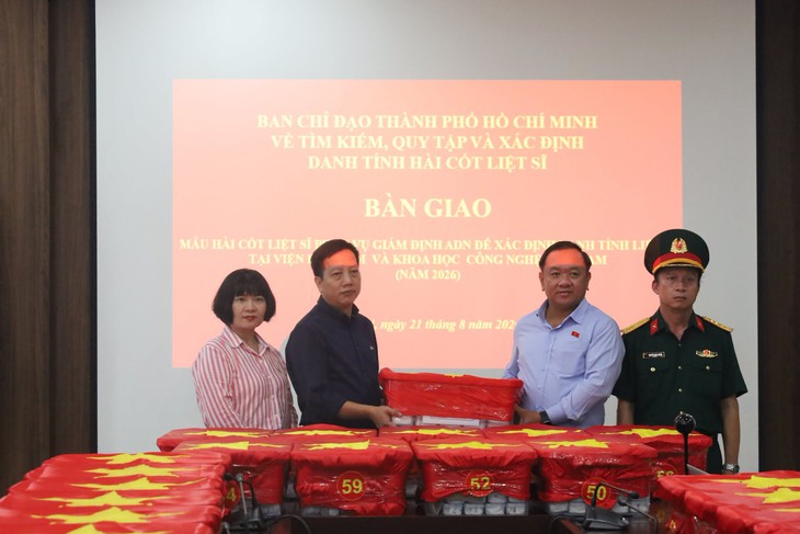 Viện Hàn lâm KH&CN Việt Nam tiếp nhận 7.104 mẫu sinh phẩm hài cốt liệt sĩ - Ảnh 3.