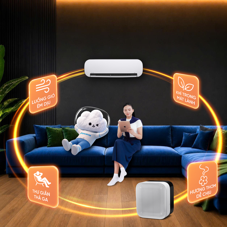 Đừng chỉ hạ nhiệt căn phòng, hãy hạ nhiệt cả trạng thái trước khi ngủ- Ảnh 2.