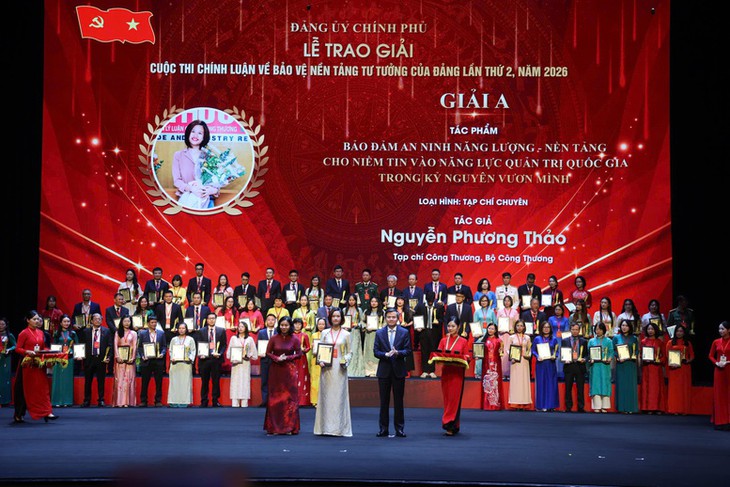 Trao giải Cuộc thi chính luận bảo vệ nền tảng tư tưởng của Đảng lần thứ II - Ảnh 3.