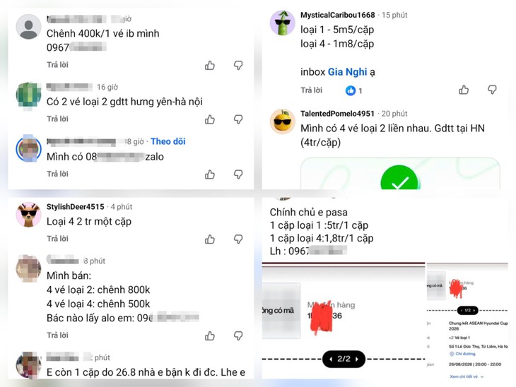 Vé chung kết Việt Nam - Thái Lan bị đẩy giá gấp vài lần trên 'chợ đen'- Ảnh 2.