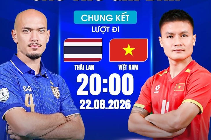 Lịch thi đấu bóng đá hôm nay ngày 22/8-23/8: Việt Nam vs Thái Lan - Chung kết ASEAN Cup 2026 - Ảnh 1.