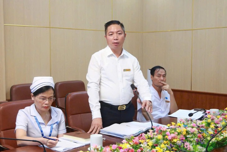 Bệnh viện Nhi Hải Phòng diễn tập xử lý tình huống khi nhân viên bị tấn công- Ảnh 1.