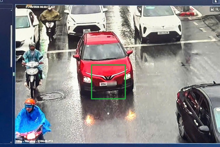 Hà Nội: Tài xế gắn 2 biển số khác nhau bị 'bắt bài' bởi camera AI- Ảnh 3.