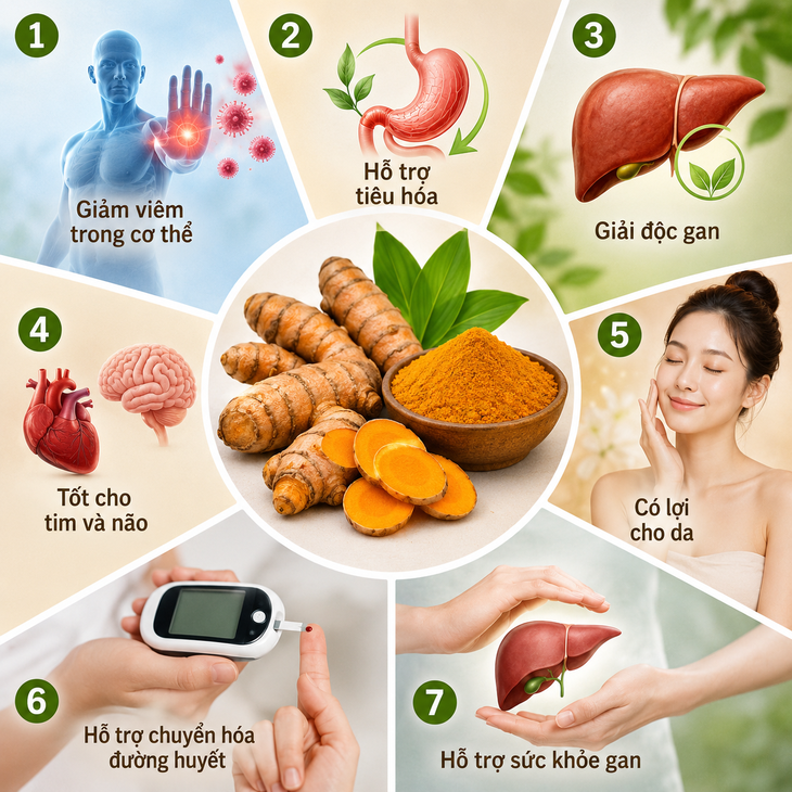 Nghệ có những lợi ích gì đối với sức khỏe? - Ảnh 1.