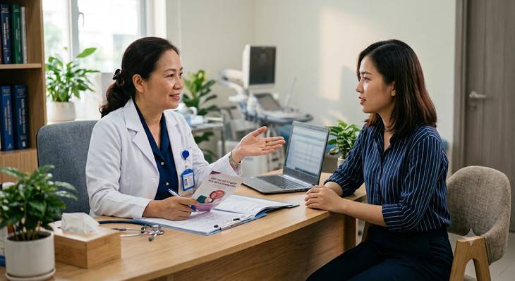 Cách phát hiện ung thư cổ tử cung ở giai đoạn tiền ung thư - Ảnh 1.