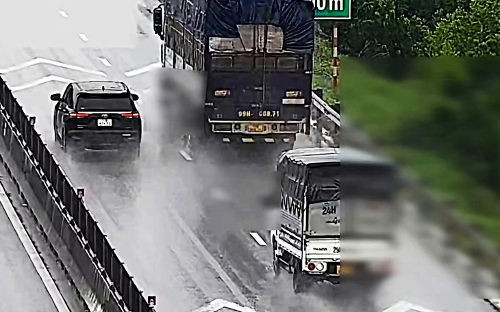 CSGT bật mí cách 'bắt' lỗi bám đuôi, không giữ khoảng cách an toàn trên cao tốc- Ảnh 1.