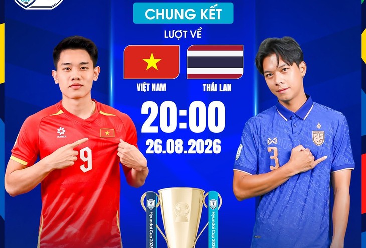 Lịch thi đấu bóng đá hôm nay ngày 26/8-27/8: Việt Nam vs Thái Lan - Chung kết ASEAN Cup 2026 - Ảnh 1.
