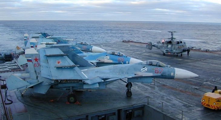 Nga mất tiêm kích Su-33 hiếm trong đòn tập kích của Ukraine - Ảnh 1.