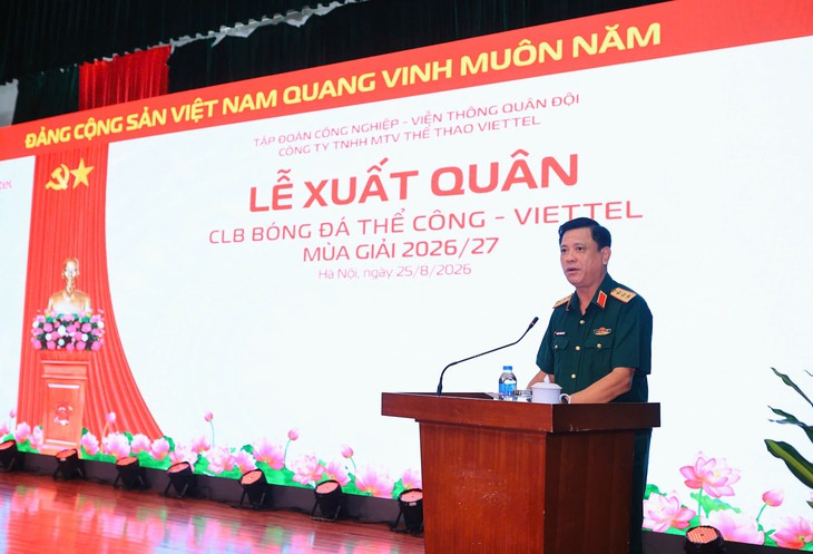 CLB Thể Công Viettel ra mắt 11 tân binh, quyết tâm cạnh tranh chức vô địch V.League 2026/2027 - Ảnh 1.