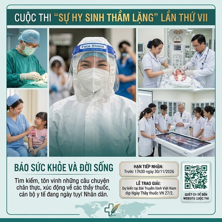 Cuộc thi Sự hy sinh thầm lặng lần thứ VII nhận tác phẩm đến 17h30 ngày 30/11 - Ảnh 1.