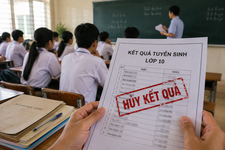 Lâm Đồng hủy kết quả tuyển sinh bổ sung lớp 10 đối với 38 học sinh - Ảnh 1.