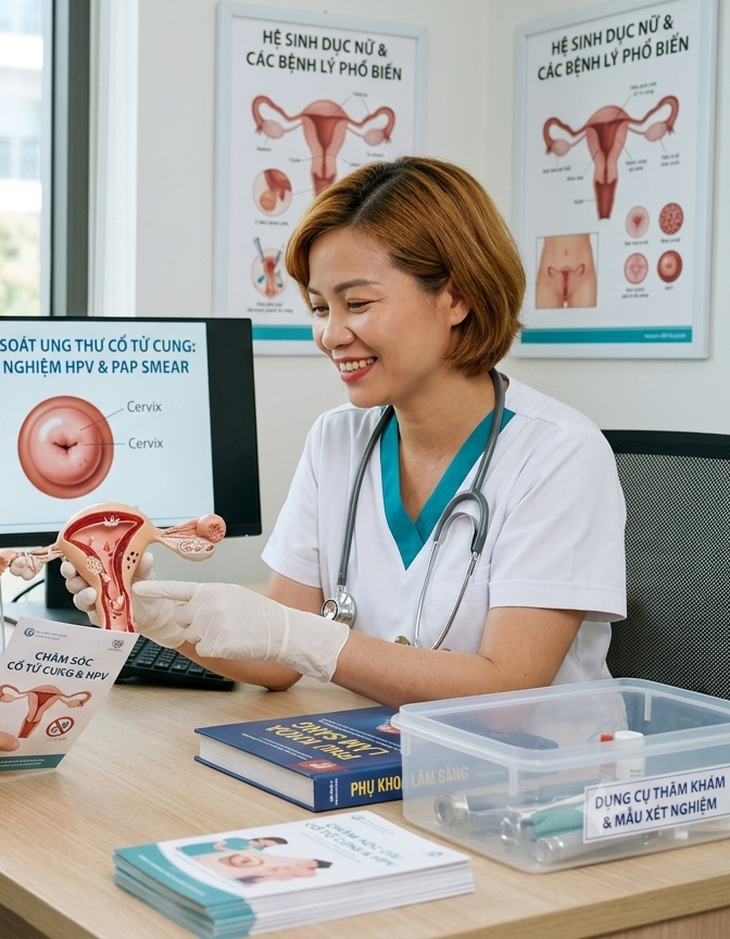 Cổ tử cung có quan trọng với sức khỏe sinh sản phụ nữ như thế nào? - Ảnh 1.
