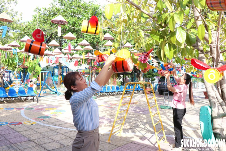 Trường học ở Khánh Hòa sau sắp xếp sẵn sàng cho năm học mới- Ảnh 1.