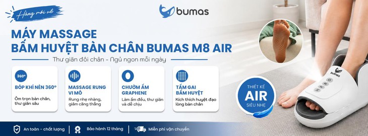 Xuất hiện chiếc giày có thể massage chân đến từ nhà Bumas- Ảnh 1.