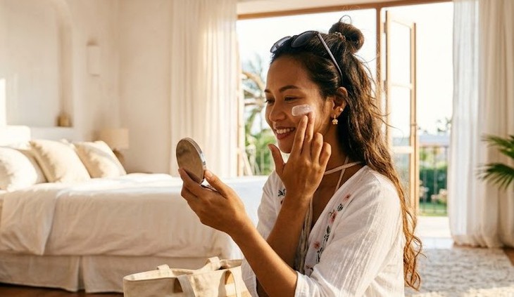 Cách hạn chế da cằm chảy xệ khi tuổi cao - Ảnh 1.